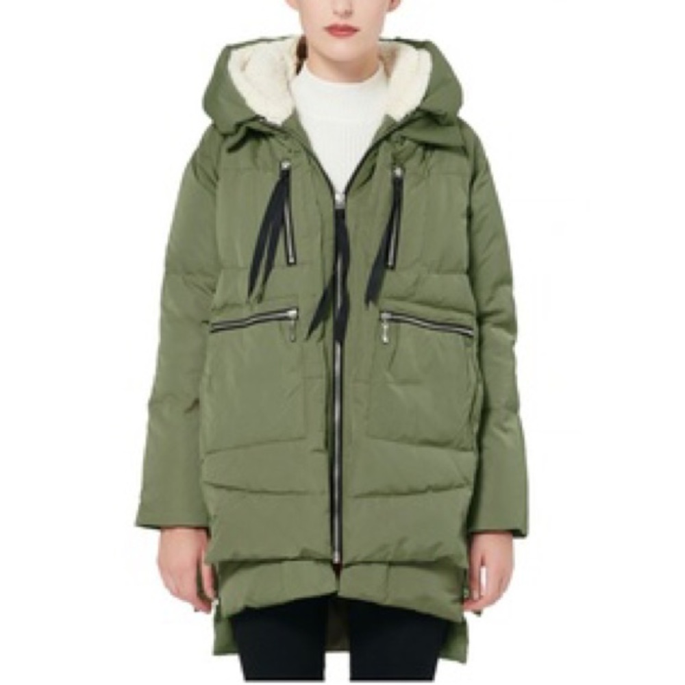 NWT Orolay Womens Thickened Down Jacket